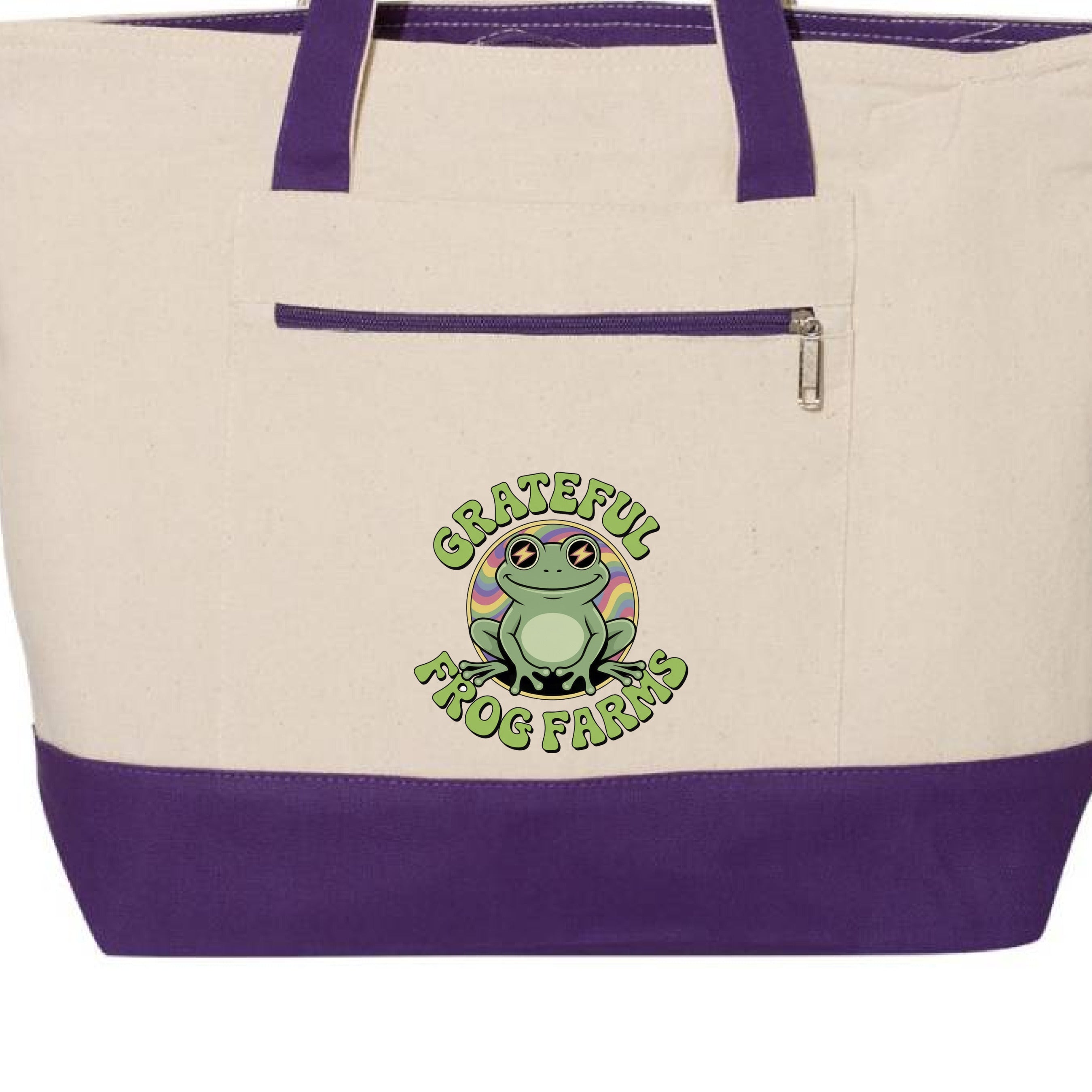Natural/ Purple - FRONT