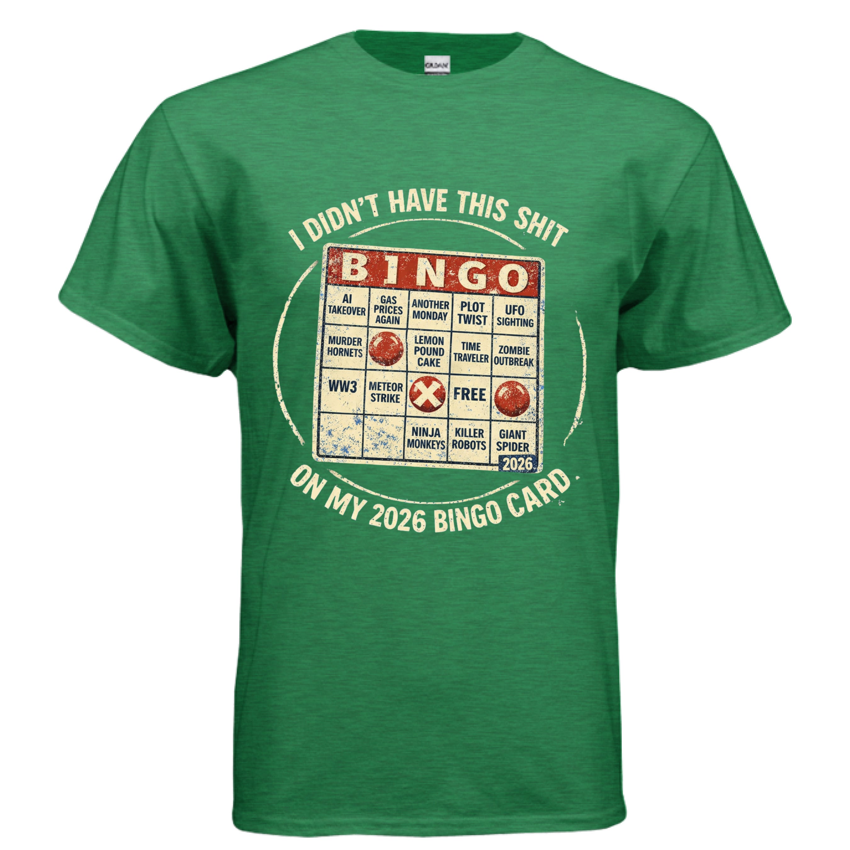 ANTIQUE IRISH GREEN - FRONT